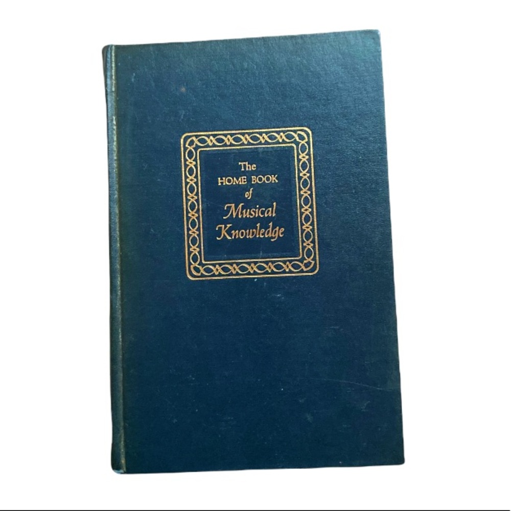Vintage 1954 The Home Book of Musical Knowledge by David Ewen
